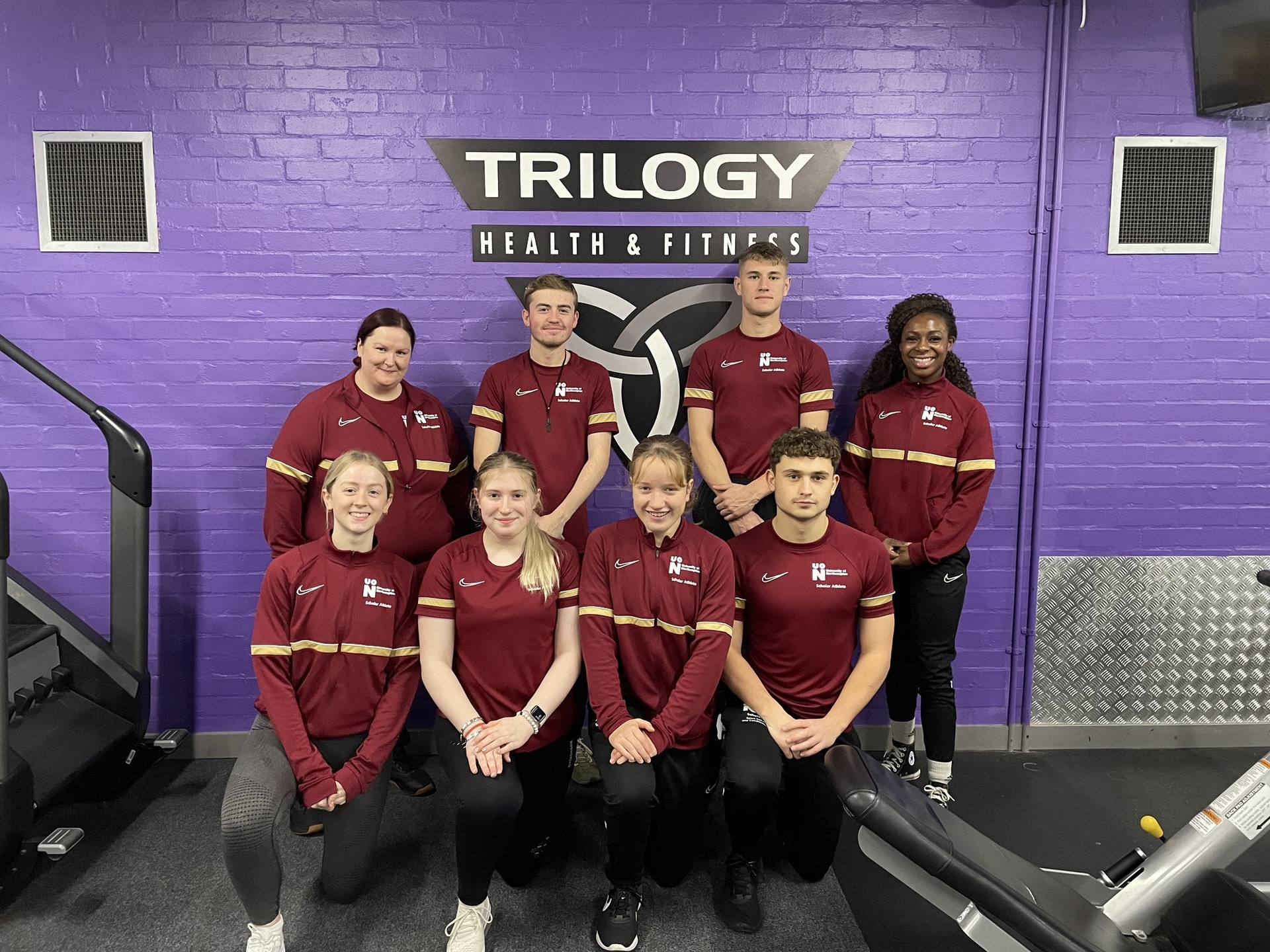 Members of the Trilogy Talented Athlete Scheme